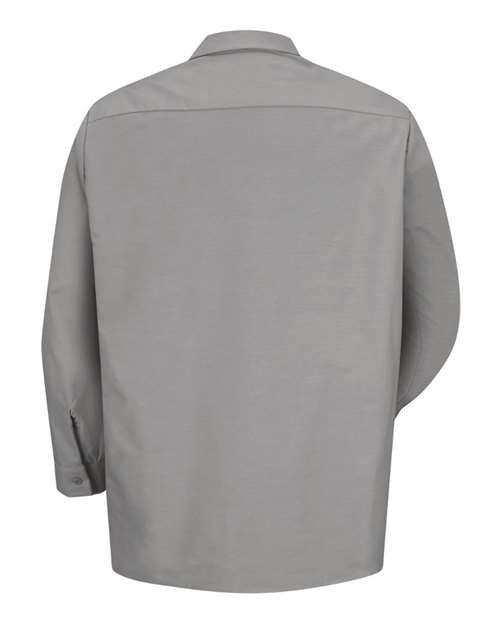 Red Kap Men's Tall Industrial Long Sleeve Work Shirt SP14T