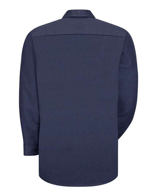 Red Kap Men's Tall Industrial Long Sleeve Work Shirt SP14T
