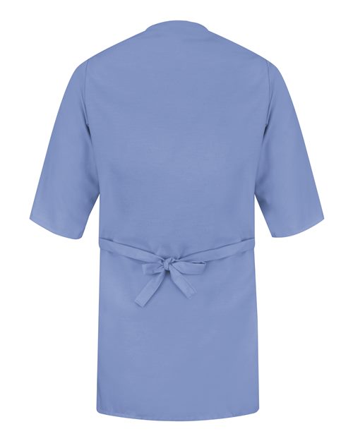 Red Kap Men's Collarless Poplin Butcher Wrap WP18