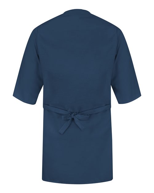 Red Kap Men's Collarless Poplin Butcher Wrap WP18