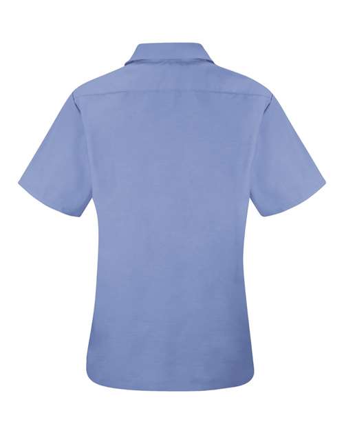 Red Kap Women's Short Sleeve Specialized Pocketless Work Shirt SP25