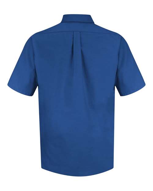Red Kap Men's Tall Poplin Short Sleeve Dress Shirt SP80T