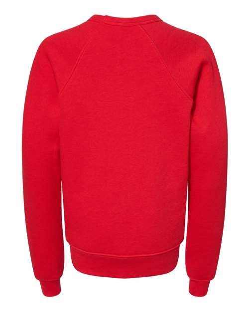 BELLA + CANVAS Youth Sponge Fleece Crewneck Sweatshirt 3901Y