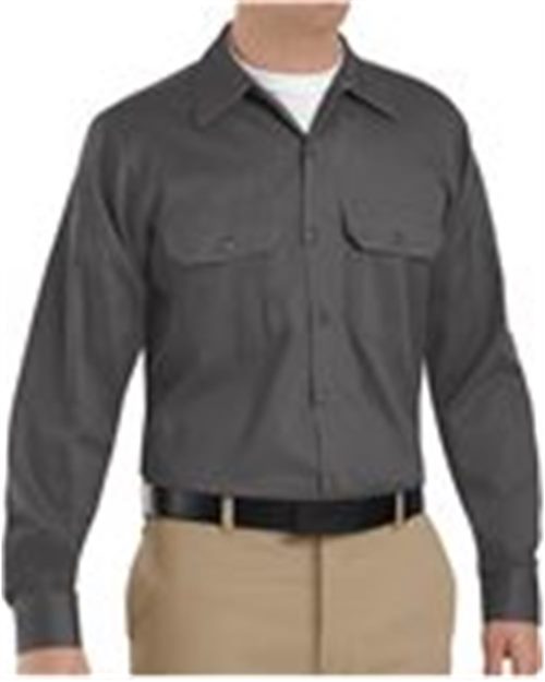 Red Kap Men's Tall Deluxe Heavyweight Cotton Shirt SC70T