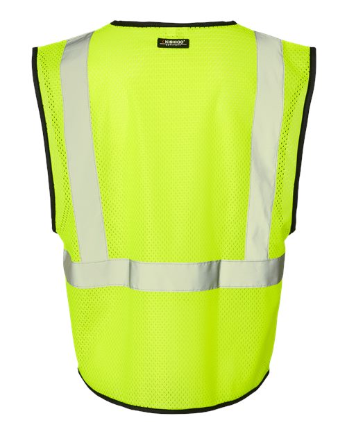 Kishigo Unisex Hook-and-Loop Mesh Vest 1571-1572