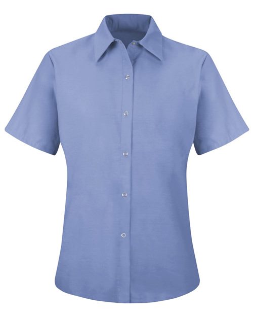 Red Kap Women's Short Sleeve Specialized Pocketless Work Shirt SP25