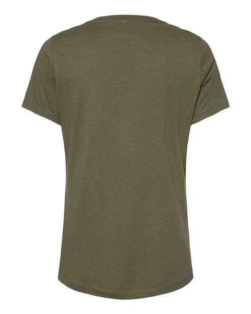 BELLA + CANVAS Women’s Relaxed Jersey V-Neck Tee 6405