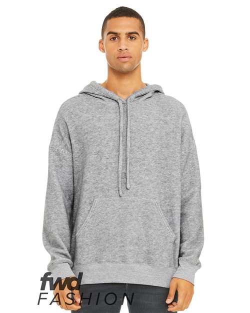 BELLA + CANVAS Unisex FWD Fashion Sueded Fleece Hoodie Sweatshirt 3329