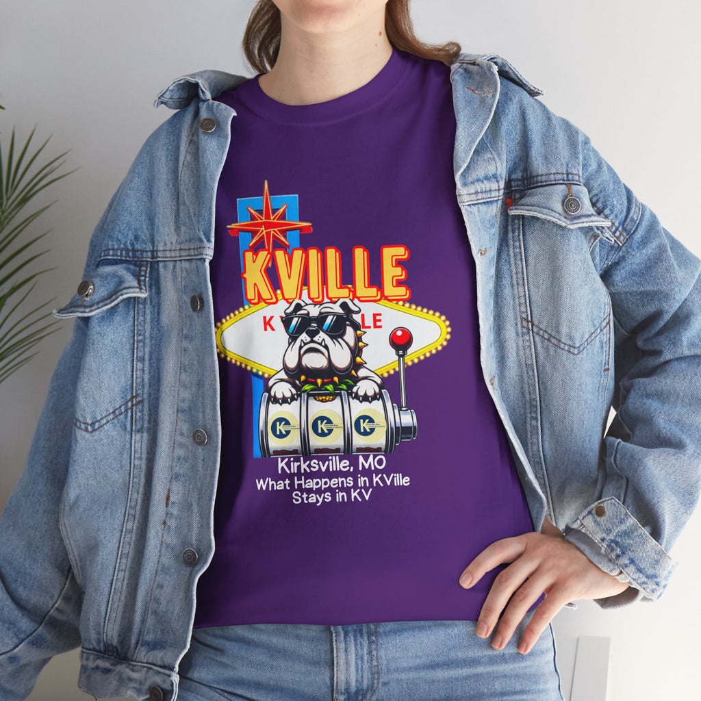 T-Shirt — Kville Retro Casino Slot Machine Graphic Tee