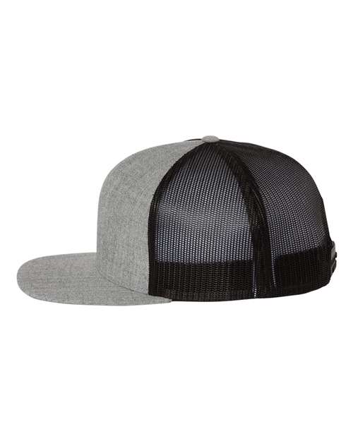 Richardson Wool Blend Flat Bill Trucker Cap 511