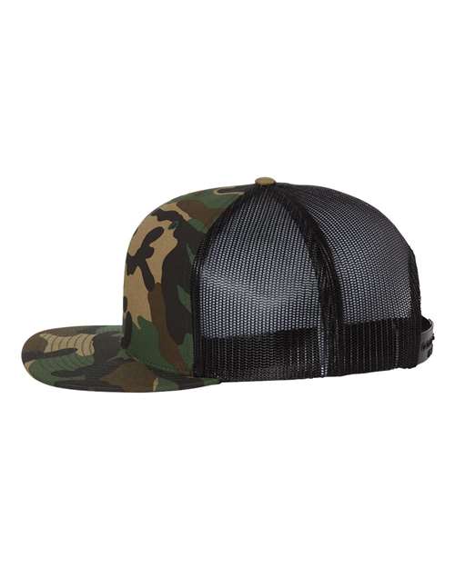 Richardson Wool Blend Flat Bill Trucker Cap 511