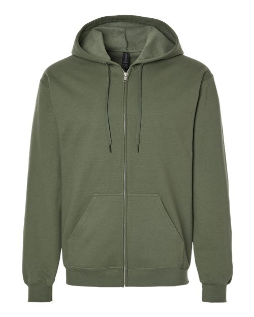 Gildan Unisex Softstyle® Midweight Full-Zip Hooded Sweatshirt SF600