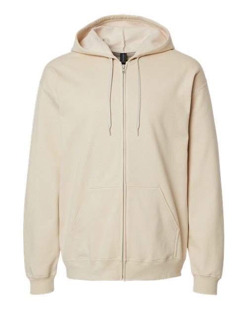Gildan Unisex Softstyle® Midweight Full-Zip Hooded Sweatshirt SF600