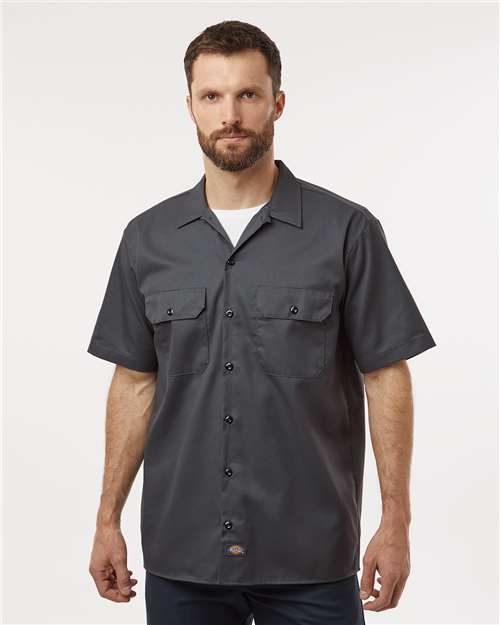 Dickies Men's Tall Short Sleeve Work Shirt 2574T