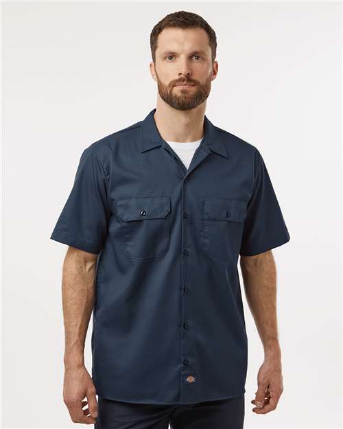 Dickies Men's Tall Short Sleeve Work Shirt 2574T