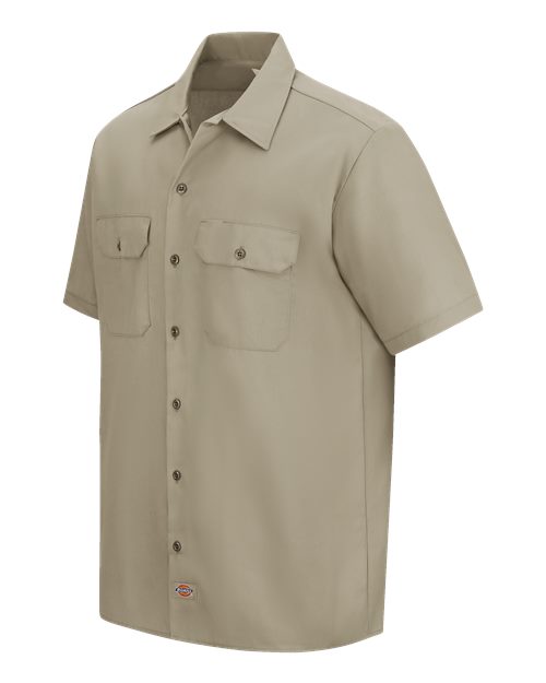 Dickies Men's Tall Short Sleeve Work Shirt 2574T