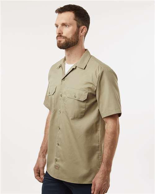 Dickies Men's Tall Short Sleeve Work Shirt 2574T