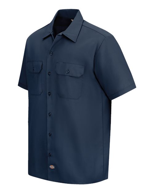 Dickies Men's Tall Short Sleeve Work Shirt 2574T
