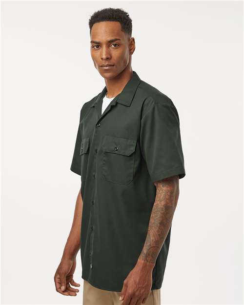 Dickies Men's Tall Short Sleeve Work Shirt 2574T