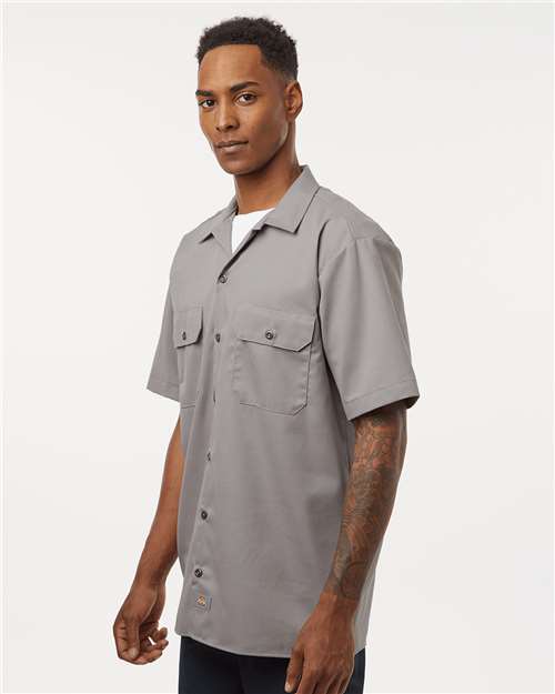 Dickies Men's Tall Short Sleeve Work Shirt 2574T