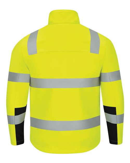 Red Kap Men's Hi-Visibility Soft Shell Jacket JY34