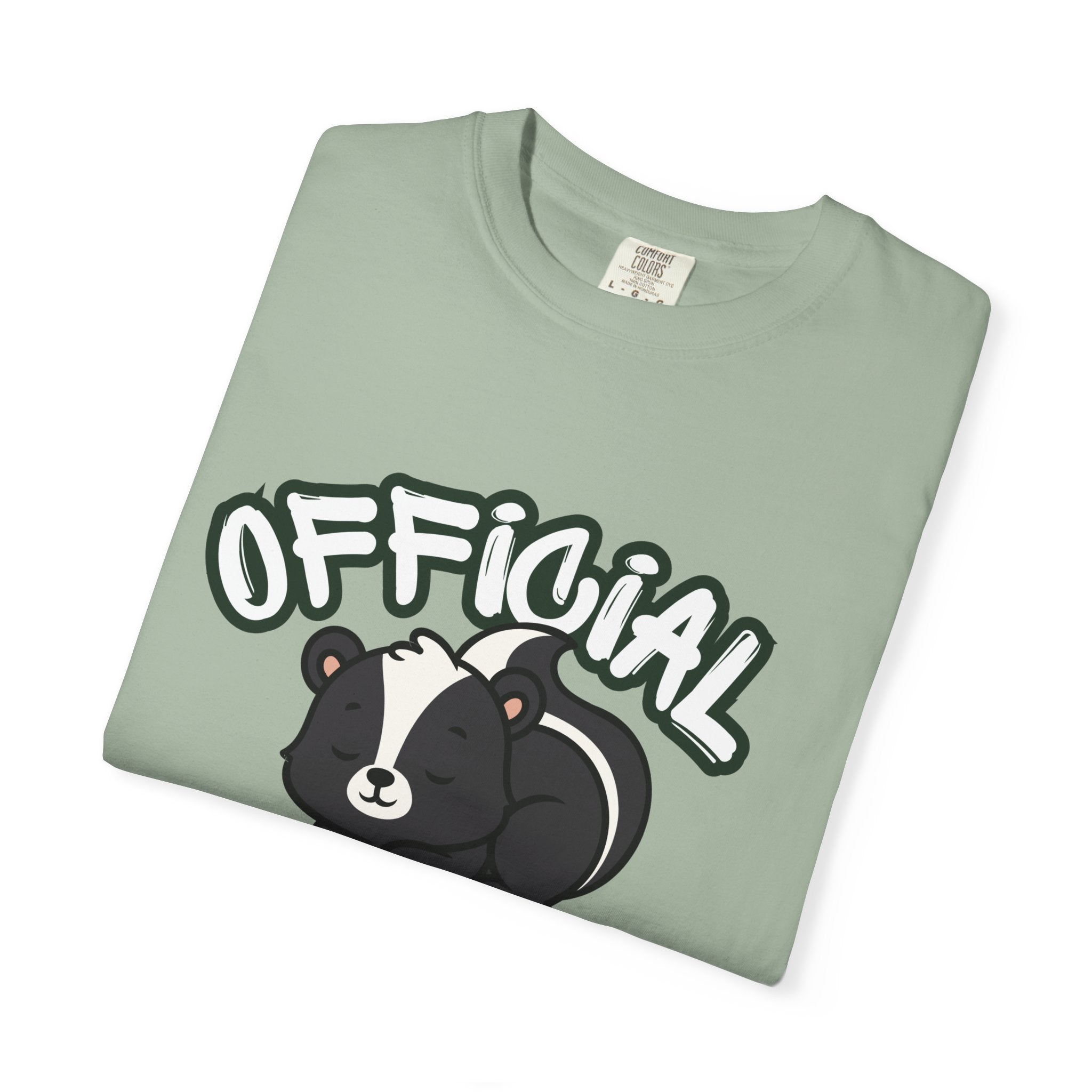 Official Nap Taker T-Shirt | Cute Sleeping Skunk Shirt | Funny Nap Lover Gift