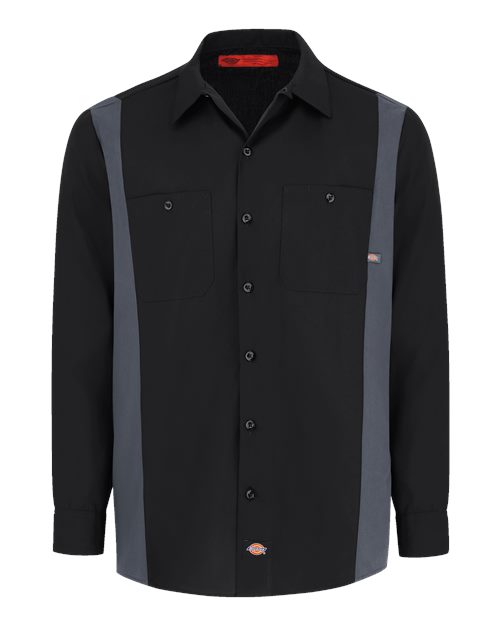 Dickies Men's Industrial Colorblocked Long Sleeve Shirt 5524