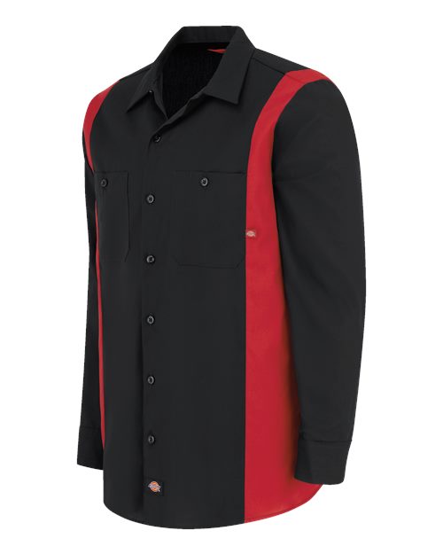 Dickies Men's Industrial Colorblocked Long Sleeve Shirt 5524