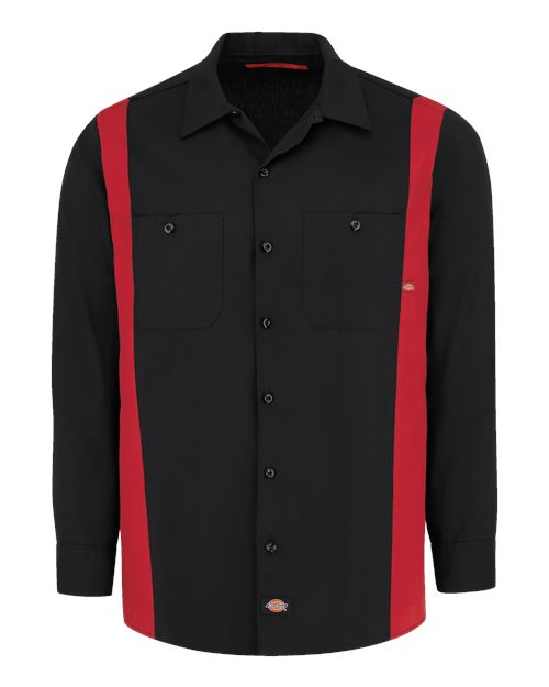 Dickies Men's Industrial Colorblocked Long Sleeve Shirt 5524