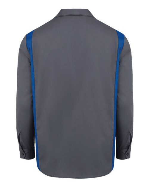 Dickies Men's Industrial Colorblocked Long Sleeve Shirt 5524