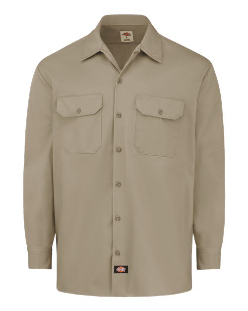 Dickies Men's Heavyweight Cotton Long Sleeve Shirt 5549