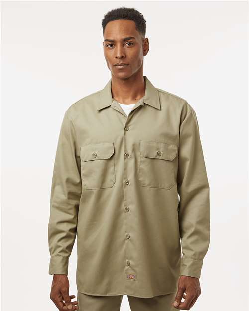 Dickies Men's Long Sleeve Work Shirt 5574