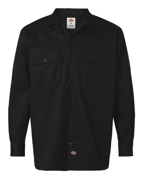 Dickies Men's Tall Long Sleeve Work Shirt 5574T