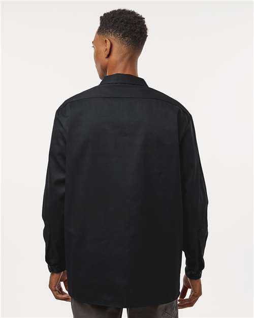 Dickies Men's Tall Long Sleeve Work Shirt 5574T