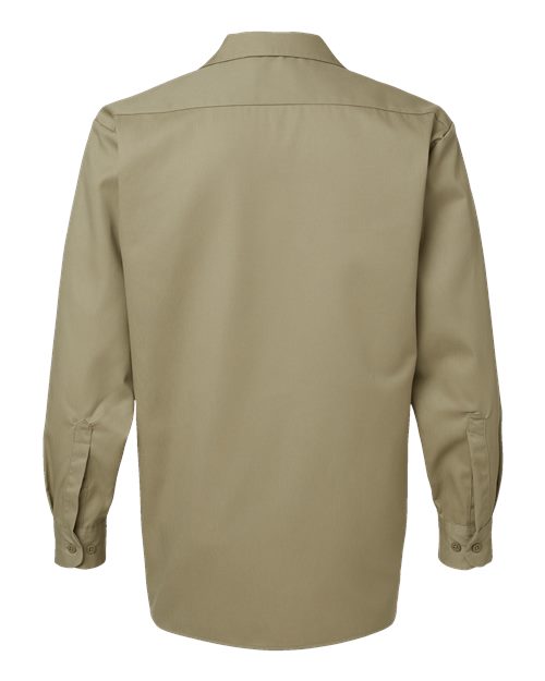 Dickies Men's Tall Long Sleeve Work Shirt 5574T