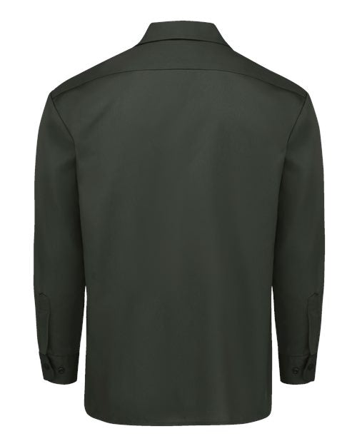 Dickies Men's Tall Long Sleeve Work Shirt 5574T