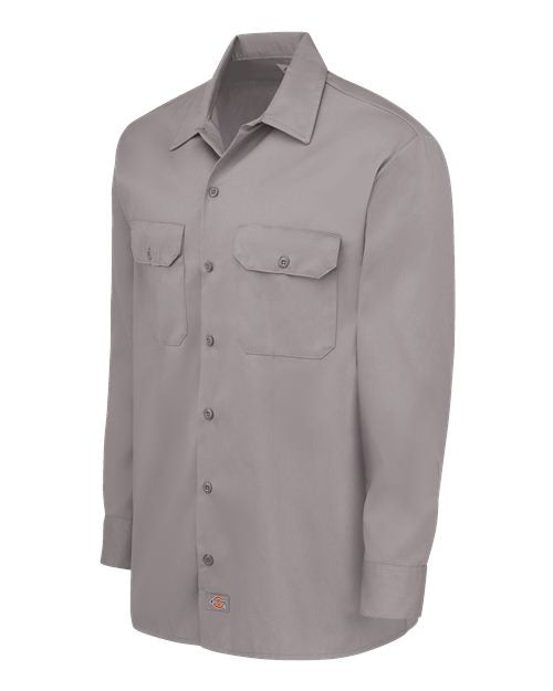 Dickies Men's Tall Long Sleeve Work Shirt 5574T