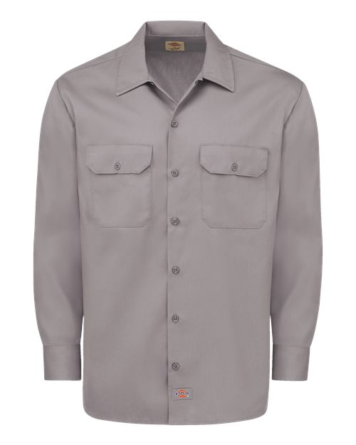 Dickies Men's Tall Long Sleeve Work Shirt 5574T