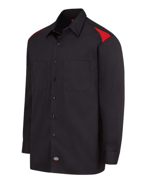 Dickies Men's Long Sleeve Performance Team Shirt 6605
