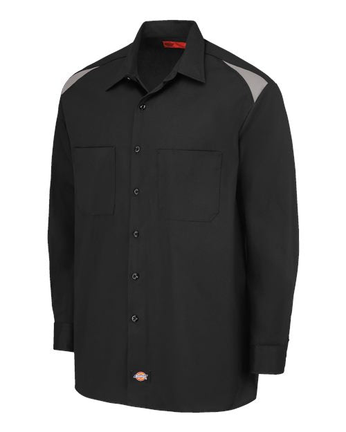 Dickies Men's Tall Long Sleeve Performance Team Shirt 6605T