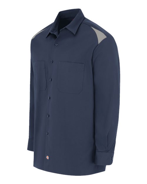 Dickies Men's Tall Long Sleeve Performance Team Shirt 6605T