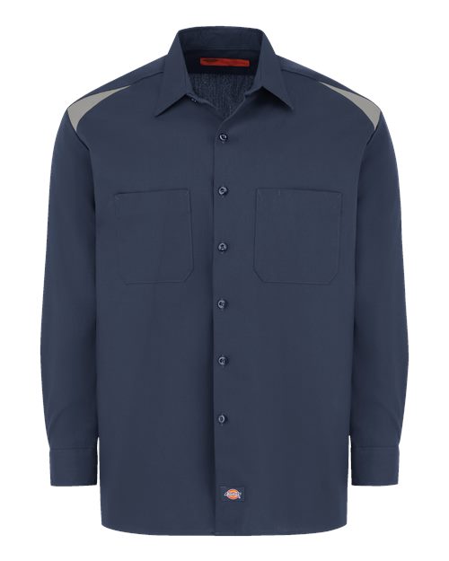 Dickies Men's Tall Long Sleeve Performance Team Shirt 6605T