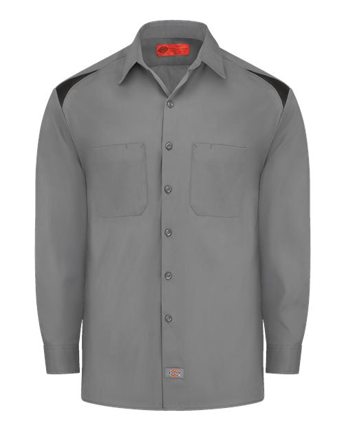 Dickies Men's Tall Long Sleeve Performance Team Shirt 6605T