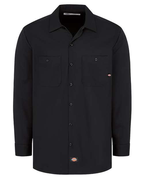 Dickies Men's Industrial Cotton Long Sleeve Work Shirt L307