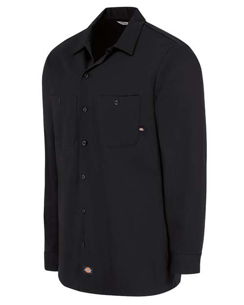 Dickies Men's Tall Industrial Cotton Long Sleeve Work Shirt L307T