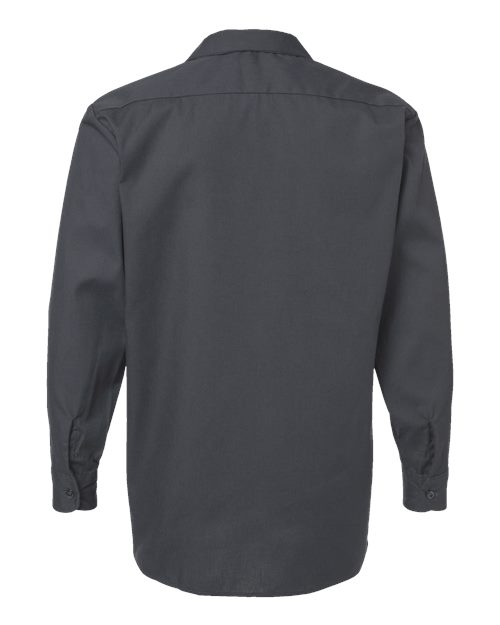 Dickies Men's Tall Industrial Long Sleeve Work Shirt L535T