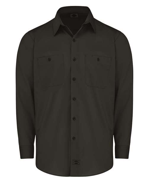 Dickies Men's Industrial Worktech Ventilated Long Sleeve Work Shirt LL51