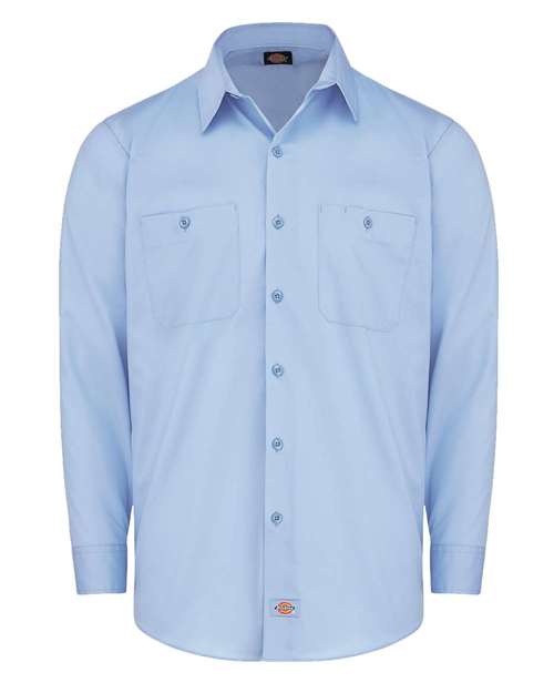 Dickies Men's Tall Industrial Worktech Ventilated Long Sleeve Work Shirt LL51T