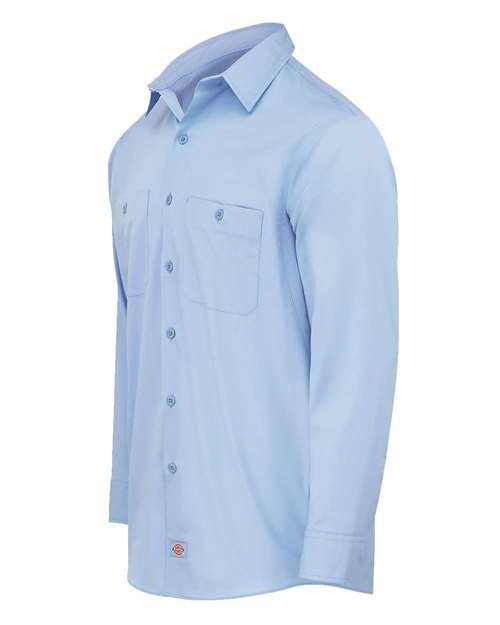 Dickies Men's Tall Industrial Worktech Ventilated Long Sleeve Work Shirt LL51T