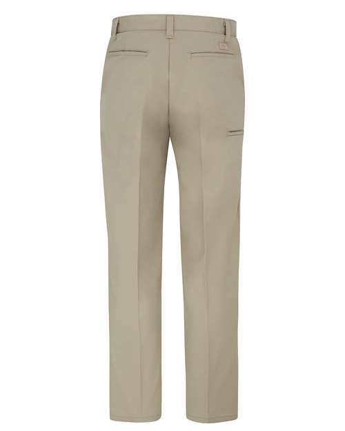 Dickies Men's Premium Industrial Flat Front Comfort Waist Pants LP70